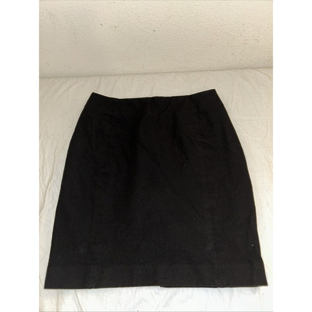 Banana Republic Factory Washable Bi Stretch Black Mini Pencil Skirt Tailored 0P